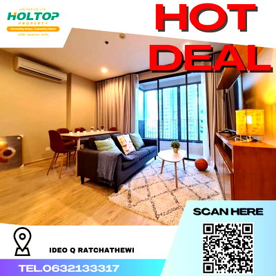 Condos for rent : #K307 For rent 𝙄𝙙𝙚𝙤 𝙌 𝙍𝙖𝙩𝙘𝙝𝙖𝙩𝙚𝙬𝙞  𝘽𝙏𝙎 Ratchathewi 🌆