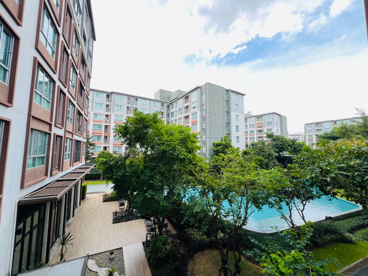 รูป 📍ให้เช่า ดีคอนโดพิงค์วิวสระ ชั้น 3ตึกA 30ตรม. ☎️064-792-4426 - รูปที่ 8/44