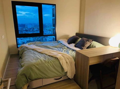 MB6436 Altitude Unicorn Sathorn - Thapra Beautiful room, fully furnished, ready to move in, convenient travel, near BTS Talat Phlu