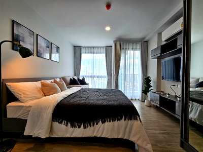 Condos for rent Bangkok : Galileo Ratchada 32 (Galileo Ratchada 32) beautiful room, electrical appliances - fully furnished, convenient, ready to move in, near MRT Lat Phrao.