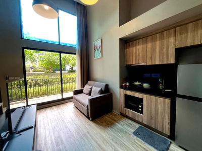 คอนโดให้เช่า : ให้เช่าห้อง Duplex โครงการ Blossom Condo@Sathorn-Charoenrat