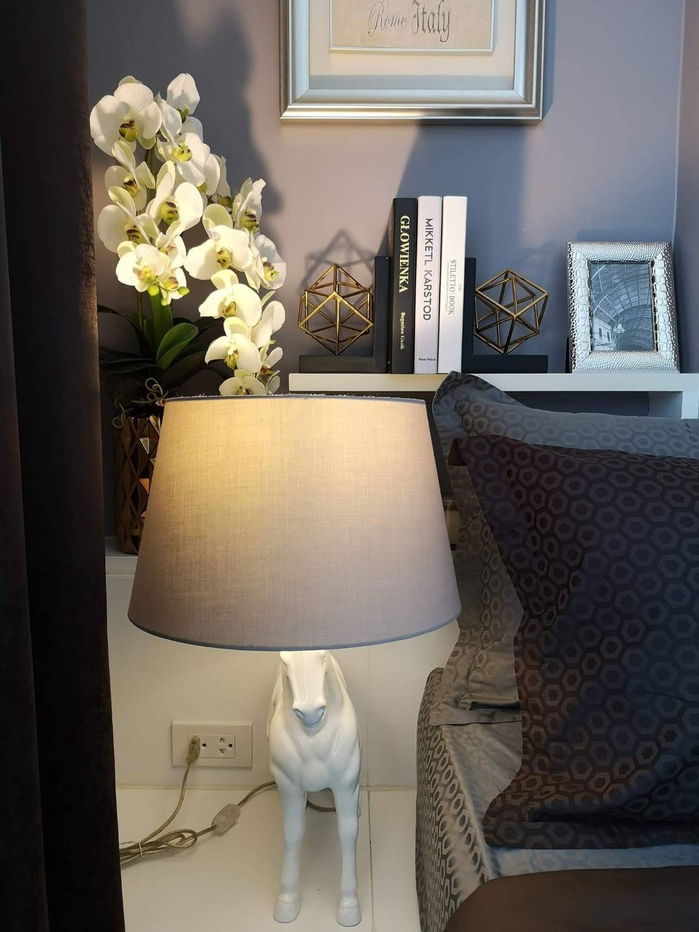 picture Condo for rent, The Trust Residence Ratchada-Rama 3, 28th floor, north side, swimming pool view, size 29 sq m. The room is very beautifully decorated.  - 5/13