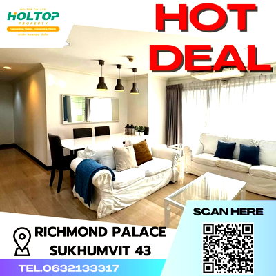 Condos for rent : #N302 For rent Richmond Palace Sukhumvit 43