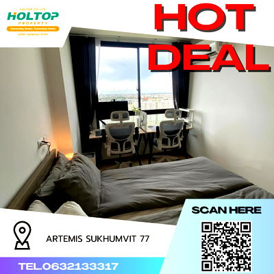Condos for rent BTS On Nut : #P247 Artemis Sukhumvit 77 High-Rise 