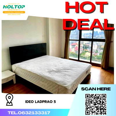 คอนโดให้เช่า : #P242 For Rent Ideo Ladprao 5 MRT พหลโยธิน