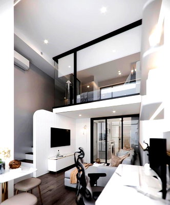 คอนโดให้เช่า : 📢ห้องสวยมว๊ากกก เช่า Knightsbridge space Ratchayothin🔥 LineID : @AgentCondo (มี @ข้างหน้า)🔥