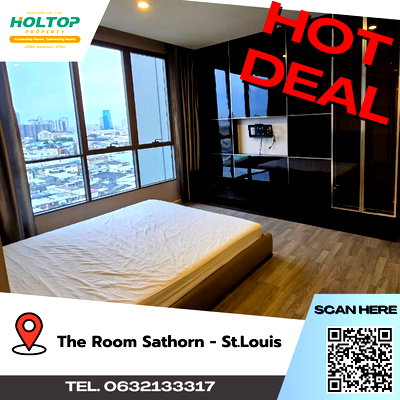 Condos for rent : #A287 For rent Condo The Room Sathorn - St.Louis
