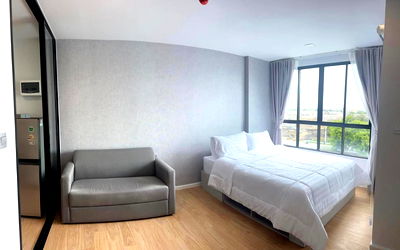 Condos for rent Rangsit University : LINE @condorental for rent the room at Atmoz Kanaal Rangsit