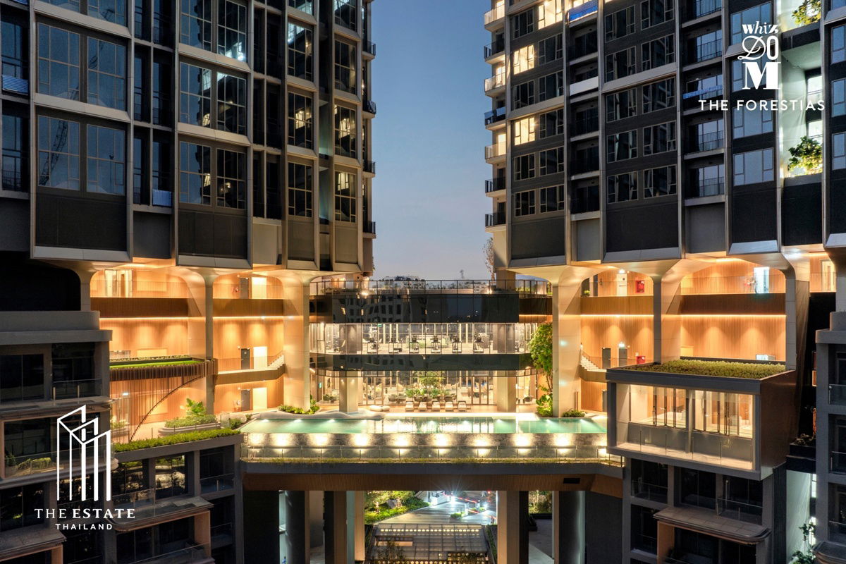 picture For Rent: Whizdom The Forestias (Destinia), high floor with a full, unobstructed view, facing north, 35.13 sq.m., 1 bedroom. - 13/15