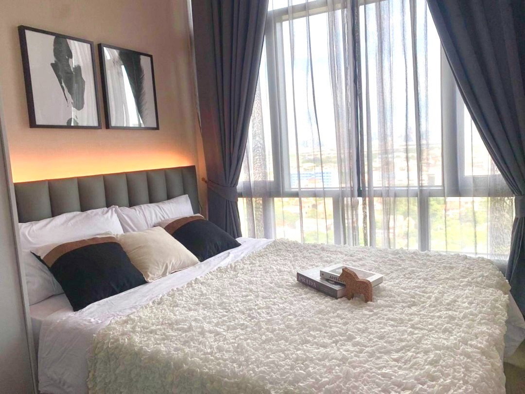 ✨ห้อง Duplex 2ชั้น แต่งสวย มีห้องทำงาน ใจกลางประชาชื่น ให้เช่าคอนโด Metro Sky Prachachuen ( เมโทร สกาย ประชาชื่น ) ใกล้ MRT บางซ่อน 550 m. ( Kyz 160 )