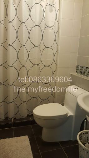 Studio condo for rent, 29 sqm, dcondo Onnut - Suvarnabhumi