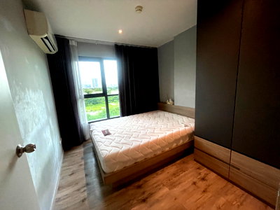 คอนโดให้เช่า : Aspen ลาซาล มีเครื่องซักผ้า ระเบียงตะวันออก สนใจติดต่อ 082-3223695