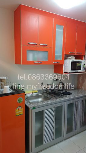 Studio condo for rent, 29 sqm, dcondo Onnut - Suvarnabhumi