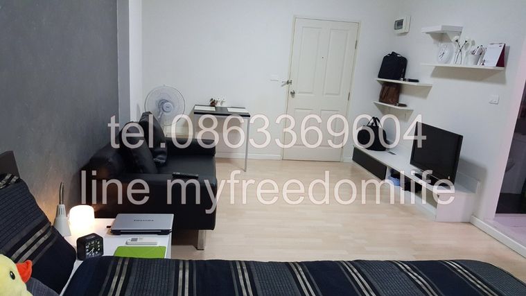 Studio condo for rent, 29 sqm, dcondo Onnut - Suvarnabhumi