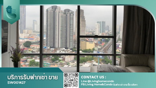 Condo for sale The Bangkok Sathorn, fully furnished, private lift, next to BTS Surasak - SW001427