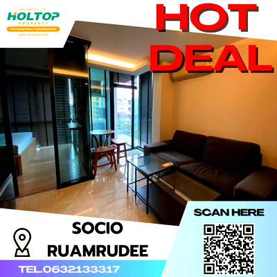 Condos for rent : #N314 For rent Socio Ruamrudee