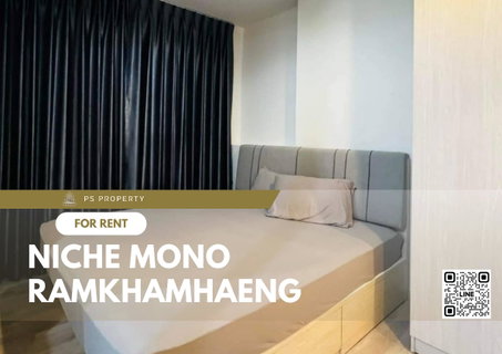 รูปภาพ ให้เช่า ✨ Niche Mono Ramkhamhaeng ✨ เฟอร์นิเจอร์ และ เครื่องใช้ไฟฟ้าครบ ใกล้ The Mall บางกะปิ