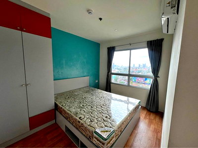 คอนโดให้เช่า : ให้เช่า ลุมพินี วิลล์ สุขสวัสดิ์ - พระราม 2 มีเฟอร์นิเจอร์+เครื่องใช้ไฟฟ้าครบ