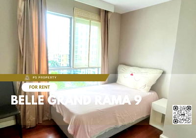 Condos for rent Bangkok : For rent 📍 Belle Grand Rama 9 📍 3 bedrooms, 2 bathrooms, complete furniture and electrical appliances. Ready to move in
