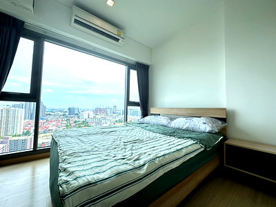 คอนโดให้เช่า : ให้เช่า วิซดอมส์ คอนเนค สุขุมวิท 101 ติดทรูดิจิตอลพาร์ค (RT-01)