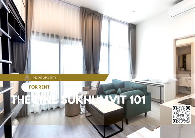 Condos for rent : For rent 📌 THE LINE Sukhumvit 101 📌 furniture, complete electrical appliances, near BTS Punnawithi
