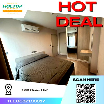 Condos for rent Paolo Hospital Phrapradaeng : #P285 Aspire Erawan Prime Ready To Move
