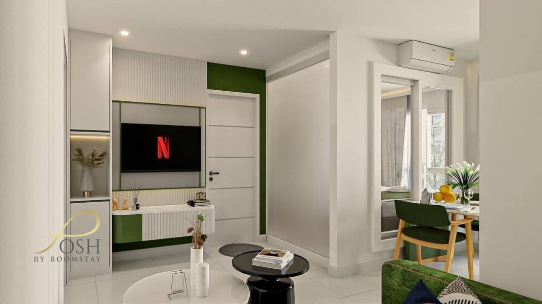 Condo for sale near Phuket University, on the main road near the entrance to Patong Hill, 2nd floor, outside view, The Scene Condo - image 3