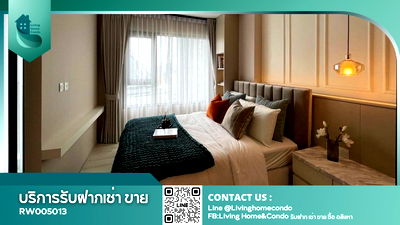 Condos for rent รพ.ตำรวจ : For rent Life One Wireless High rise condo, beautifully decorated, luxurious, ready to move in LH-RW005013