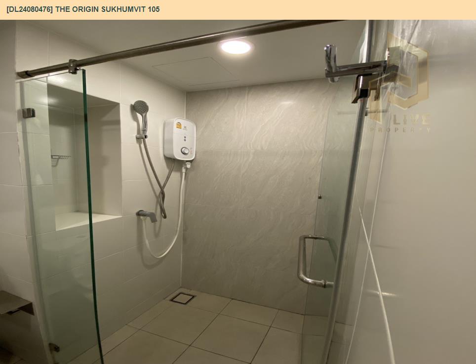รูป DL24080476 ให้เช่าคอนโด ดิ ออริจิ้น สุขุมวิท 105 (The Origin Sukhumvit 105) ใกล้ BTS แบริ่ง พร้อมเข้าอยู่ โทรด่วน 0638692663 LineID @655ebbvc - รูปที่ 10/11
