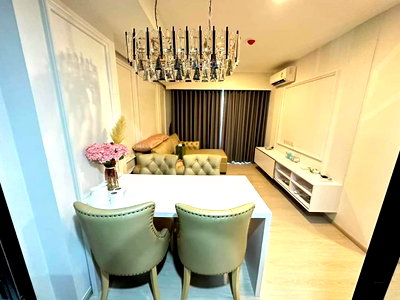 Condos for rent : P160 Condo for rent Knightsbridge Phaholyothin, 2 bedrooms, next to BTS, very beautiful room, fully furnished, very special price