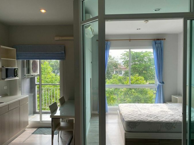 ZELLE salaya  เพียง  7,500 บ.  ขนาด  30 ตรม    ราคาเบาๆ ชั้น 3  ทิศตะวันออก วิวสวนโล่งๆ