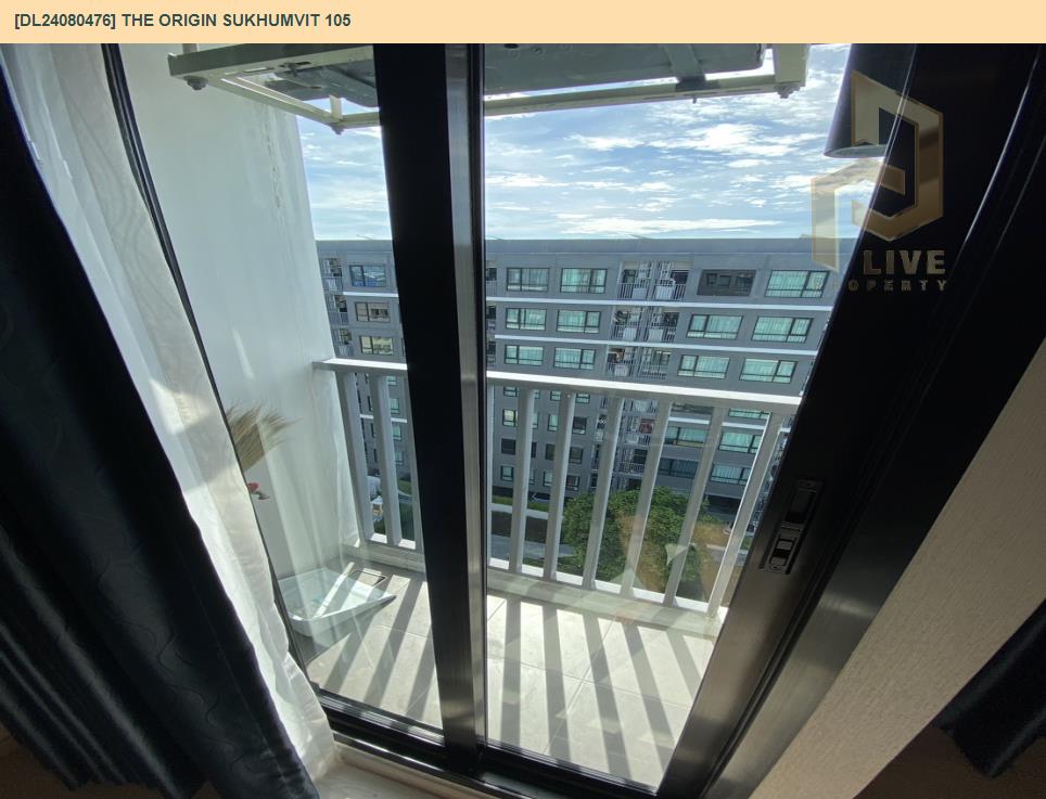 รูป DL24080476 ให้เช่าคอนโด ดิ ออริจิ้น สุขุมวิท 105 (The Origin Sukhumvit 105) ใกล้ BTS แบริ่ง พร้อมเข้าอยู่ โทรด่วน 0638692663 LineID @655ebbvc - รูปที่ 7/11
