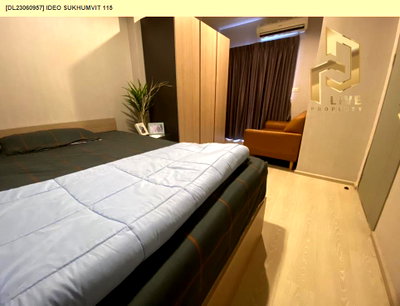 Condos for rent : DL23060957 Condo for rent, IDEO Sukhumvit 115  near BTS Pu Chao, ready to move in, call urgently 0614453194 LineID @162cjixi