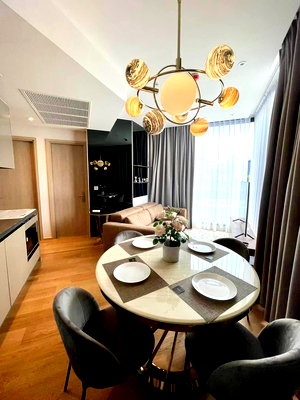 Condos for rent Asok-Dindang Road : Ashton Asoke Rama9 for Rent only 65,000 Baht 2 Bed 2 Bath High floor Line : @apopplace