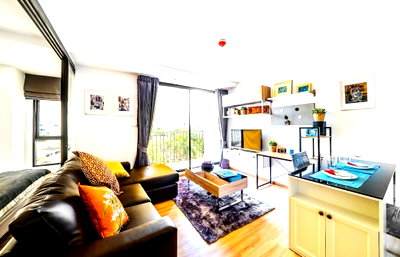 คอนโดให้เช่า : ให้เช่า Notting Hill The Exclusive เจริญกรุง 1นอน 33 ตรม เฟอร์ครบ ห้องสวยมาก 15,000 บาท