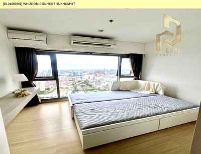คอนโดให้เช่า : DL24080552 ให้เช่าคอนโด วิซดอม ค็อนเน็ค สุขุมวิท (Whizdom Connect Sukhumvit) ใกล้ BTS ปุณณวิธี พร้อมเข้าอยู่ โทรด่วน 0656259498 LineID @257sxzzu