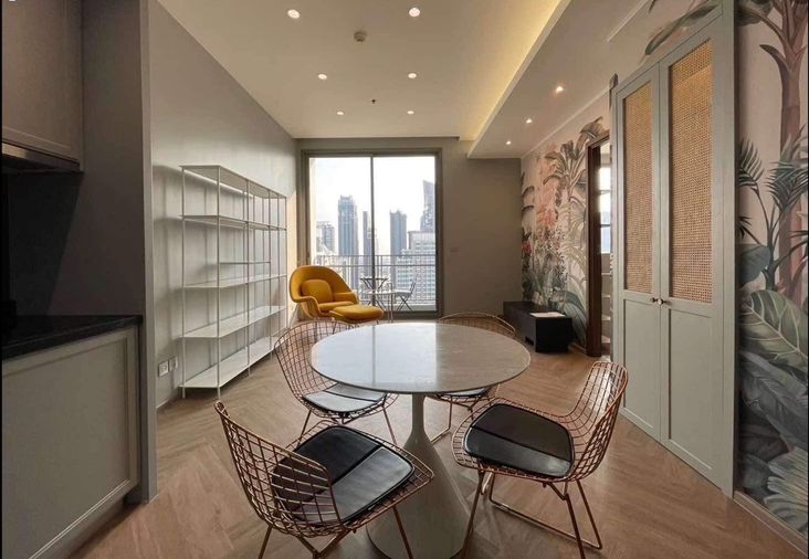 for rent Quattro by Sansiri. 1bed 56sqm. Line id: @pfagent