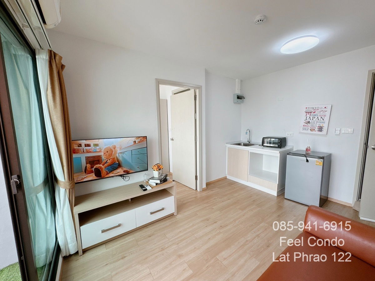 picture For Rent Feel Condo Ladproud 122  price 9,000 bath Size 30 sqm. *0659174222* - 3/14
