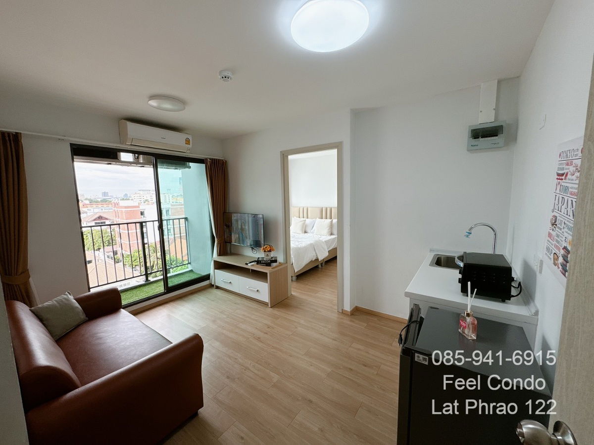 picture For Rent Feel Condo Ladproud 122  price 9,000 bath Size 30 sqm. *0659174222* - 4/14