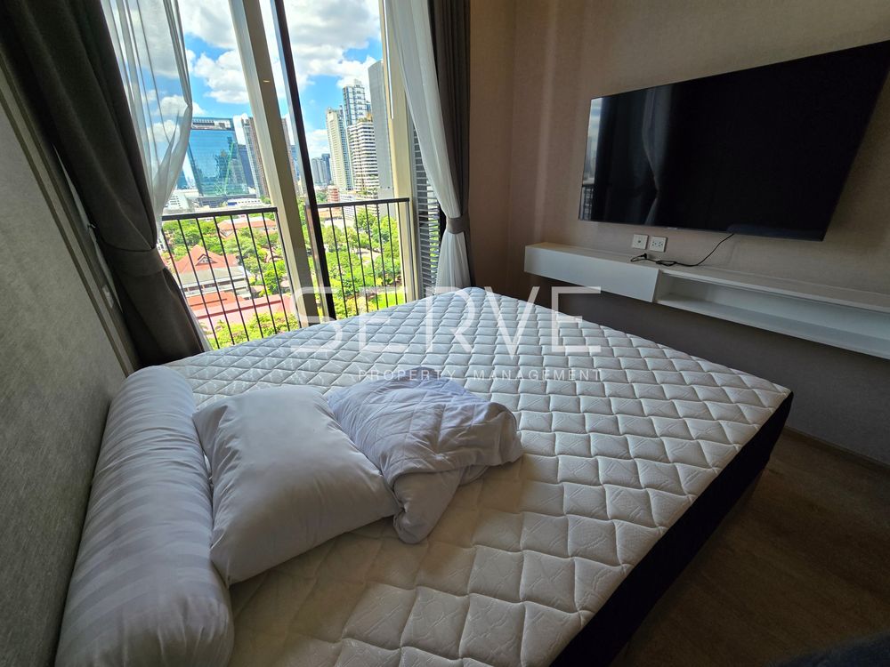 picture Nice Decorate 1 Bed Good Location New Condo Close to BTS Asok & MRT Sukhumvit 550 m. / For Rent-Noble BE19 - 3/8