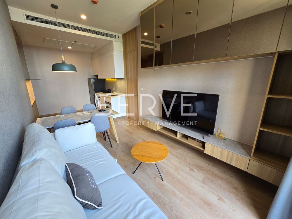 picture Nice Decorate 1 Bed Good Location New Condo Close to BTS Asok & MRT Sukhumvit 550 m. / For Rent-Noble BE19 - 1/8