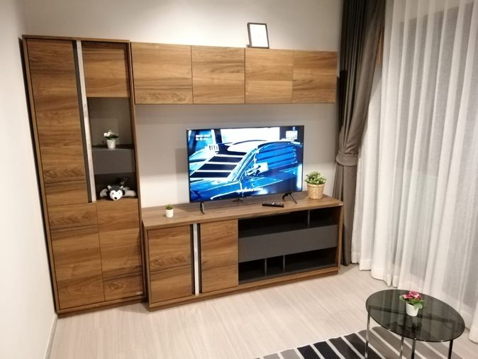 For Rent Life Asoke Rama 9 Super high floor cosy and nicely decorated near MRT Phra Ram 9 and new CBD