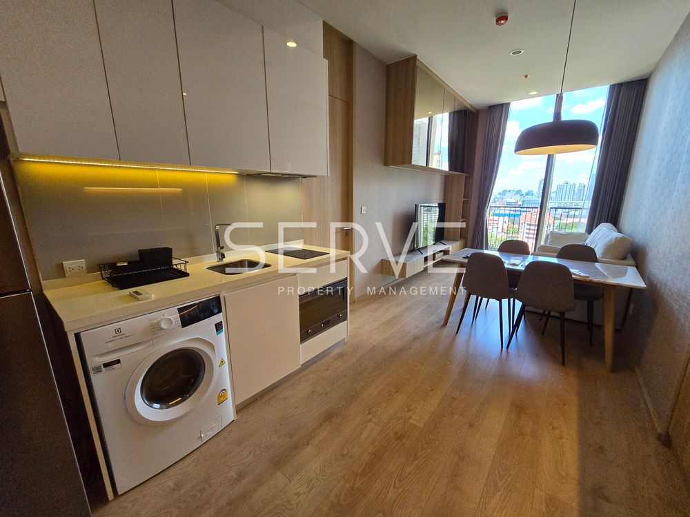 picture Nice Decorate 1 Bed Good Location New Condo Close to BTS Asok & MRT Sukhumvit 550 m. / For Rent-Noble BE19 - 5/8