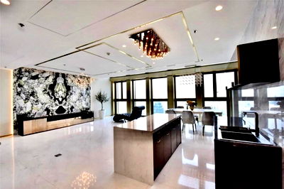 คอนโดให้เช่า : 🔥Noble Ploenchit🔥 Duplex Penthouse‼️ Limited Edition 2 beds 3 baths 175 S.Q.M High floor 40++