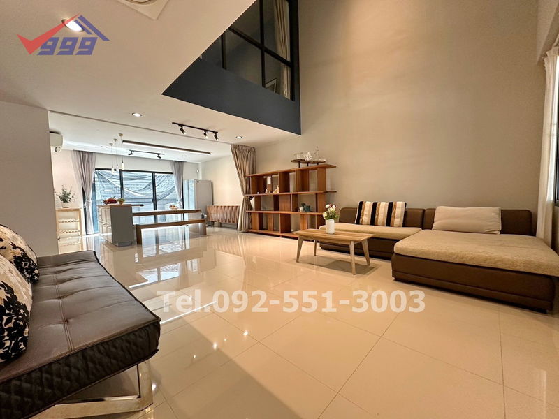 ขายทาวน์โฮม : ขายทาว์โฮม 3 ชั้น มี 3ห้องนอน และ 1 ห้องแม่บ้าน Nirvana Define ศรีนครินทร์-พระราม9