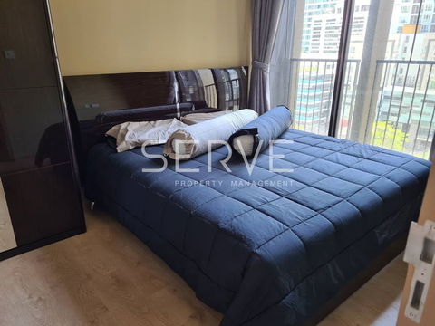 Corner Room 1 Bed 33.73 sq.m. Good Location Close to BTS Asok & MRT Sukhumvit 500 m. / For Rent-Noble BE19