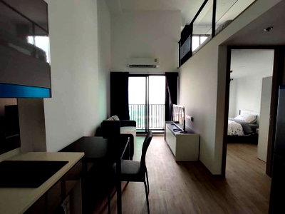 Condos for rent : P205 Condo for rent The Rich Rama9-Srinakarin, 2 bedrooms, Duplex room, good location, beautiful room, fully furnished, ready to move in