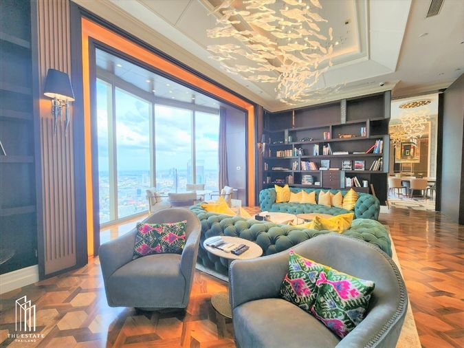 Condo for SALE!!! The Residences At Mandarin Oriental Bangkok Super RARE ITEM PENTHOUSE ห้องชั้นสูง 50+ ห้องแต่งสวย เฟอร์ครบ น่าอยู่มาก @310 MB