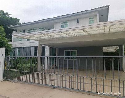 S-MBW103 ขาย บ้านเดี่ยว มัณฑนา บางนา วงแหวน ขนาด 90ตร.ว. 2ชั้น พื้นที่ใช้สอย 286ตร.ม. 4นอน 5น้ำ 24.5 ล้าน 064-959-8900