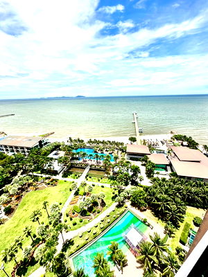 เช่าคอนโด บางแสน : ให้เช่า Casalunar Paradiso - 1 bed 59 ตรม. ชั้น 15 - คอนโดติดทะเล สวรรค์ แห่งการพักผ่อน